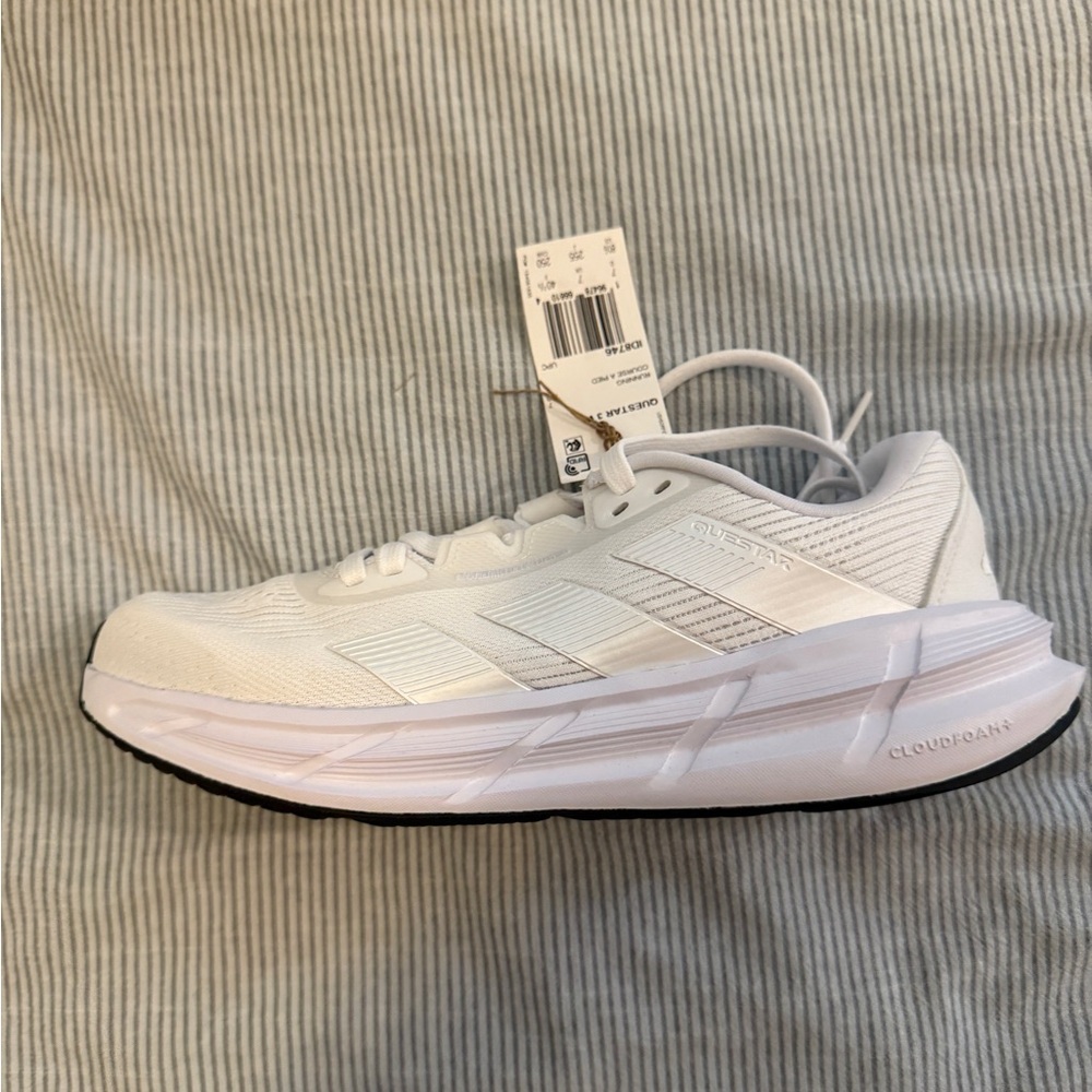 adidas White Athletic Shoes